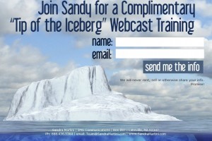 Tip of the Iceberg training opt-in page