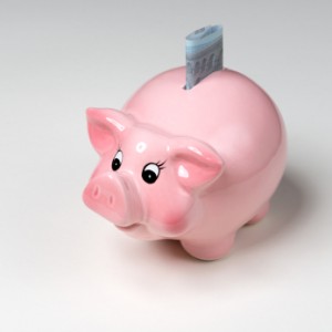 Piggybank for charging $2 for browsing in store