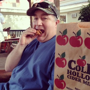 Jerry at Cold Hollow Cider Mill 