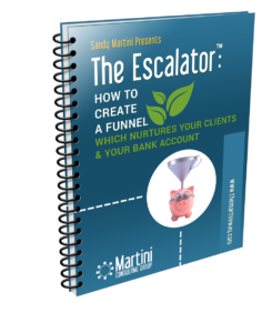 The Escalator: Create a Funnel which Nurtures Your Clients and Your Bank Account Workbook
