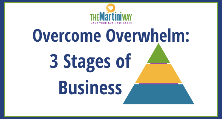 Overcome Overwhelm: 3 Stages of Business