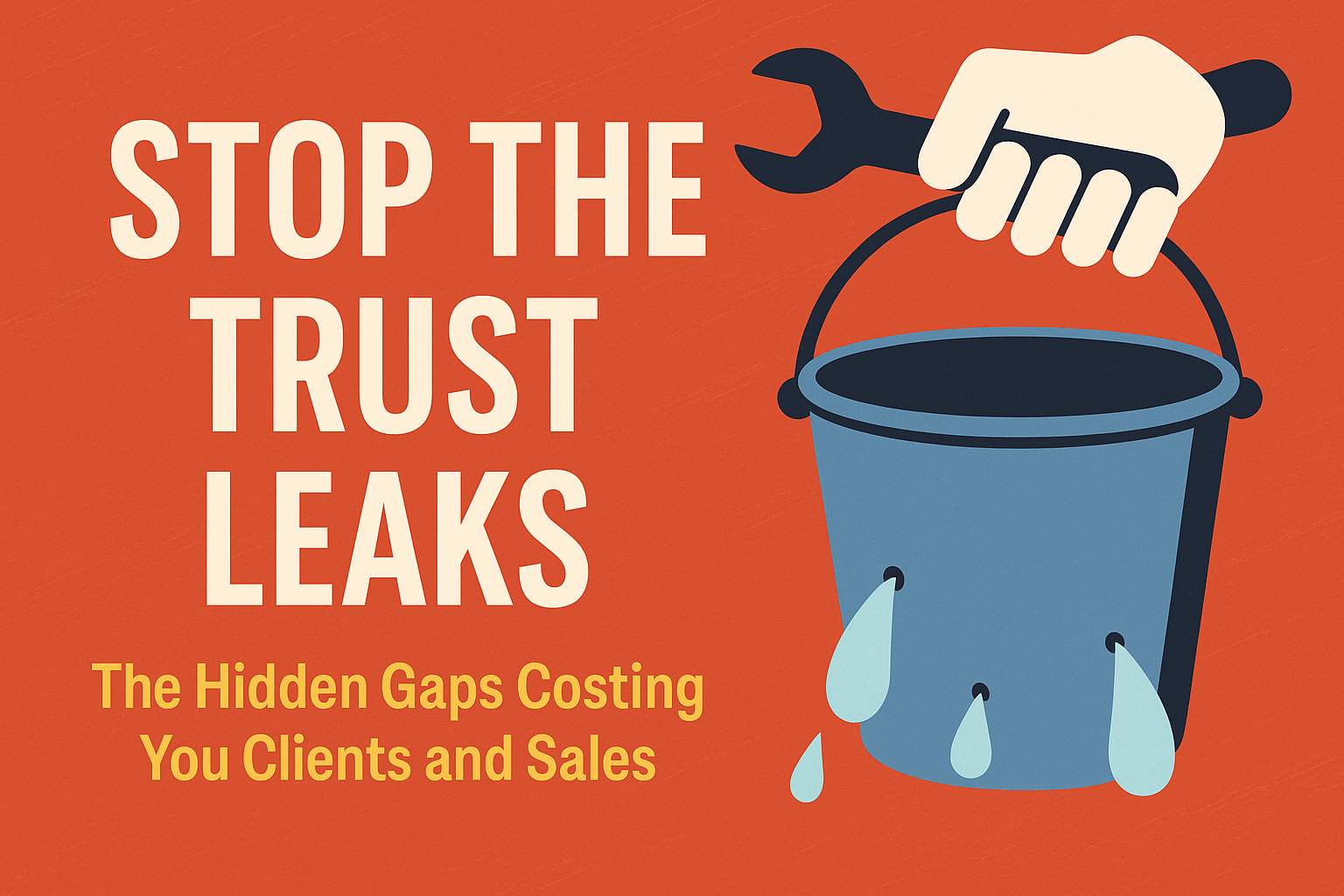 Stop the Trust Leaks: The Hidden Gaps Costing You Clients and Sales