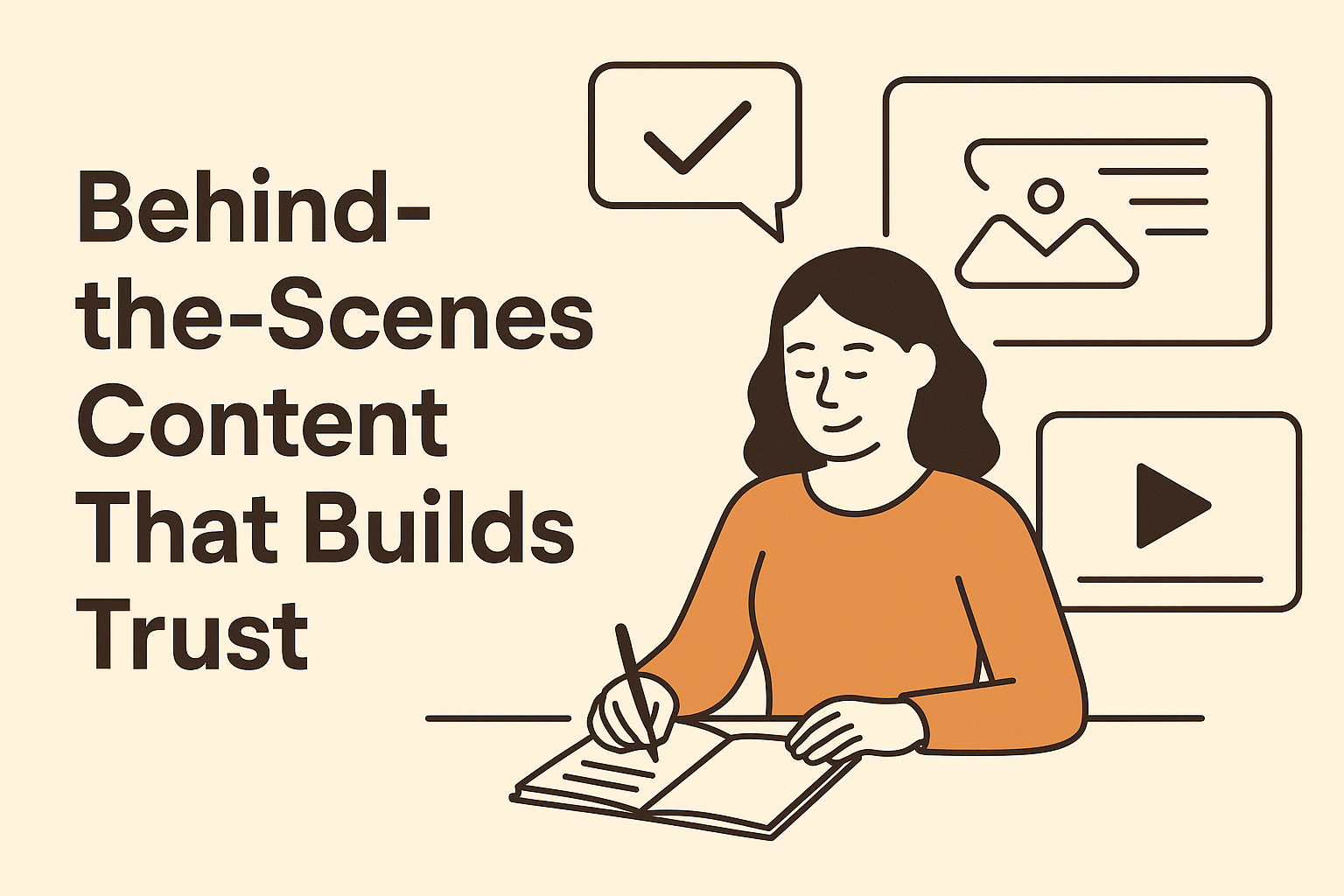 The Power of Behind-the-Scenes Content to Build Trust and Credibility