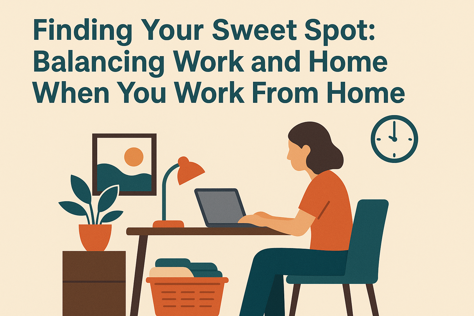 Finding Your Sweet Spot: Balancing Work and Home When You Work From Home