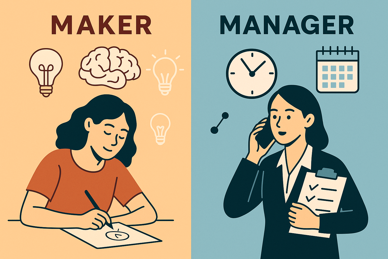 Maker vs. Manager — Part 2: Making It Work — Designing a Week That Honors Both Roles