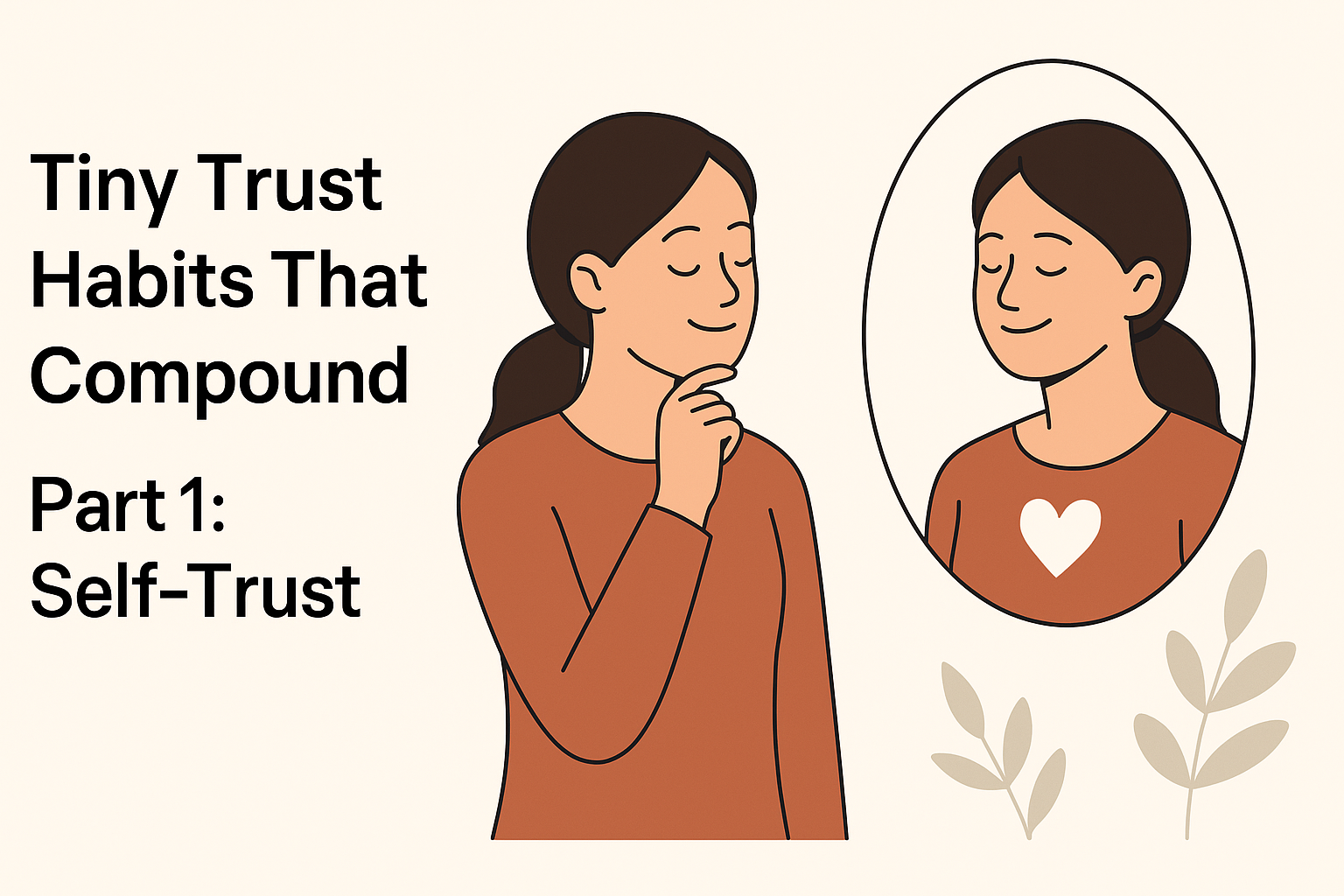 Tiny Trust Habits That Compound — Part 1: Rebuilding Self-Trust in a Trust Recession